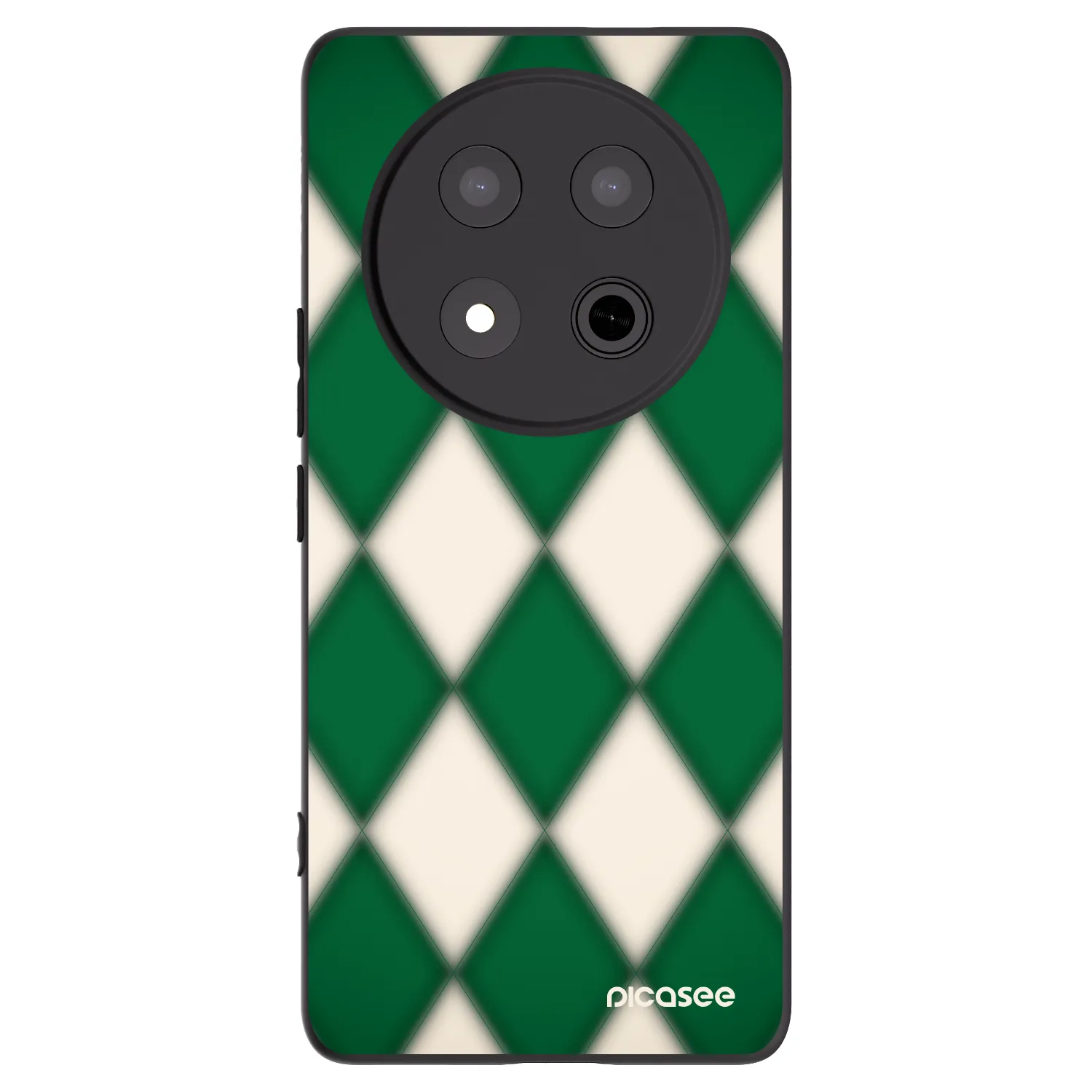 Picasee silikonový černý obal pro Honor Magic7 Lite 5G - Emerald Diamond