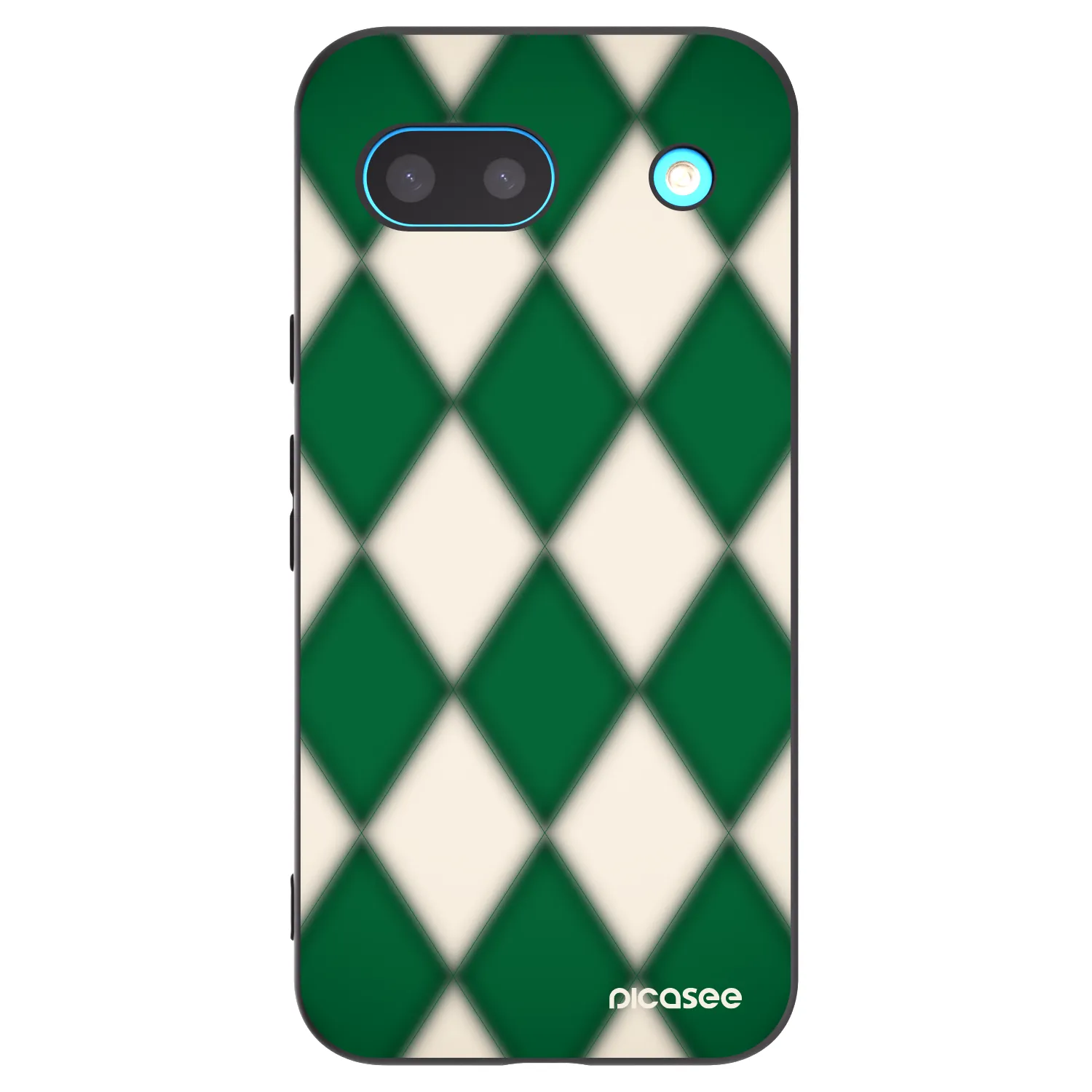 Picasee silikonový černý obal pro Google Pixel 8 - Emerald Diamond