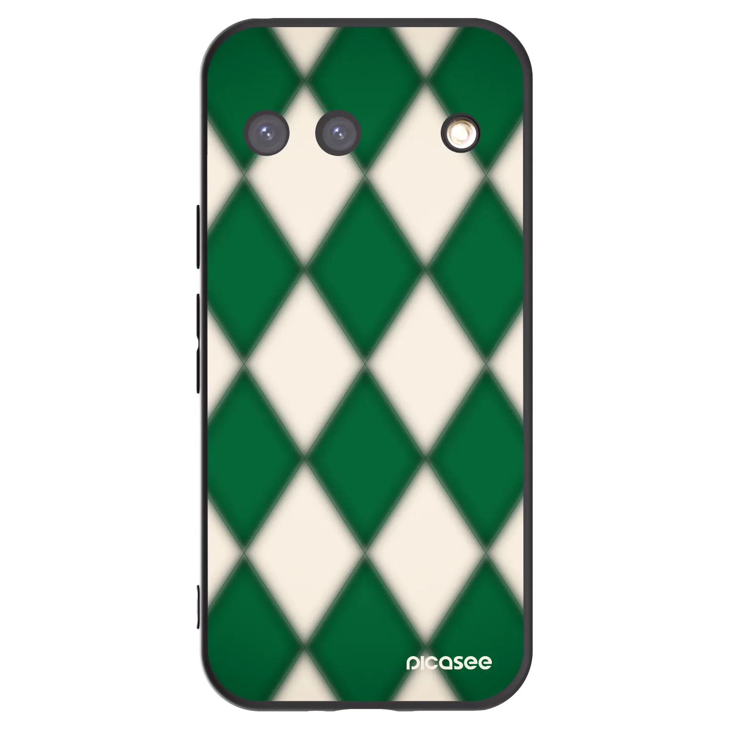 Picasee silikonový černý obal pro Google Pixel 9 - Emerald Diamond