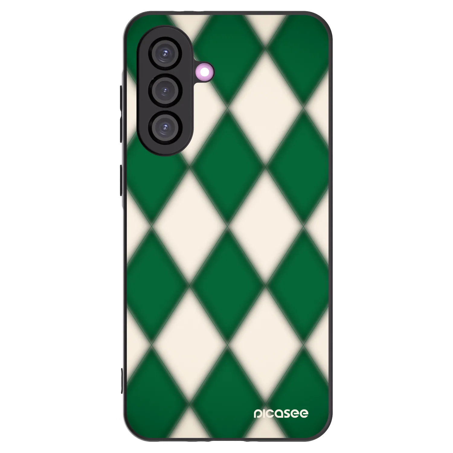 Picasee silikonový černý obal pro Samsung Galaxy A36 5G - Emerald Diamond