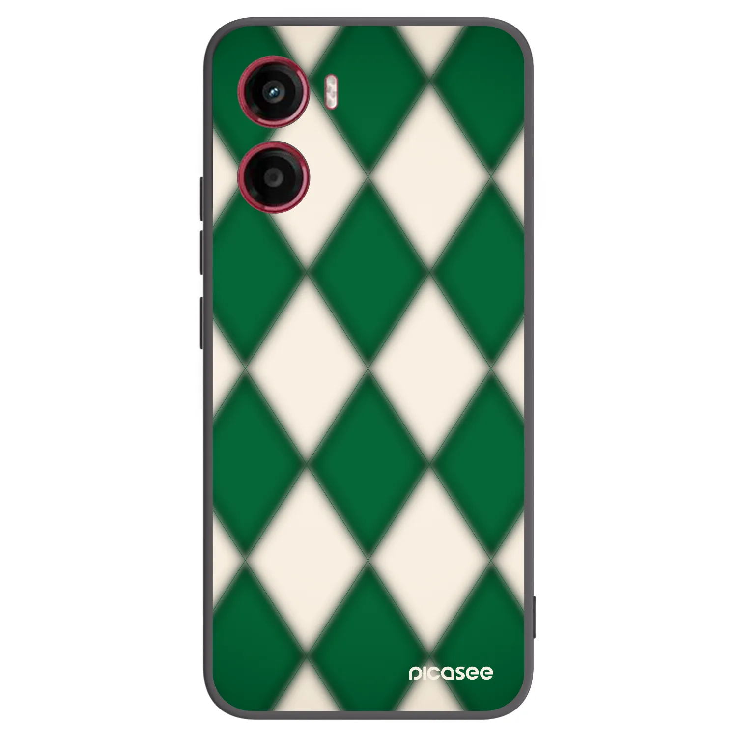 Picasee silikonový černý obal pro Motorola Moto G05 - Emerald Diamond