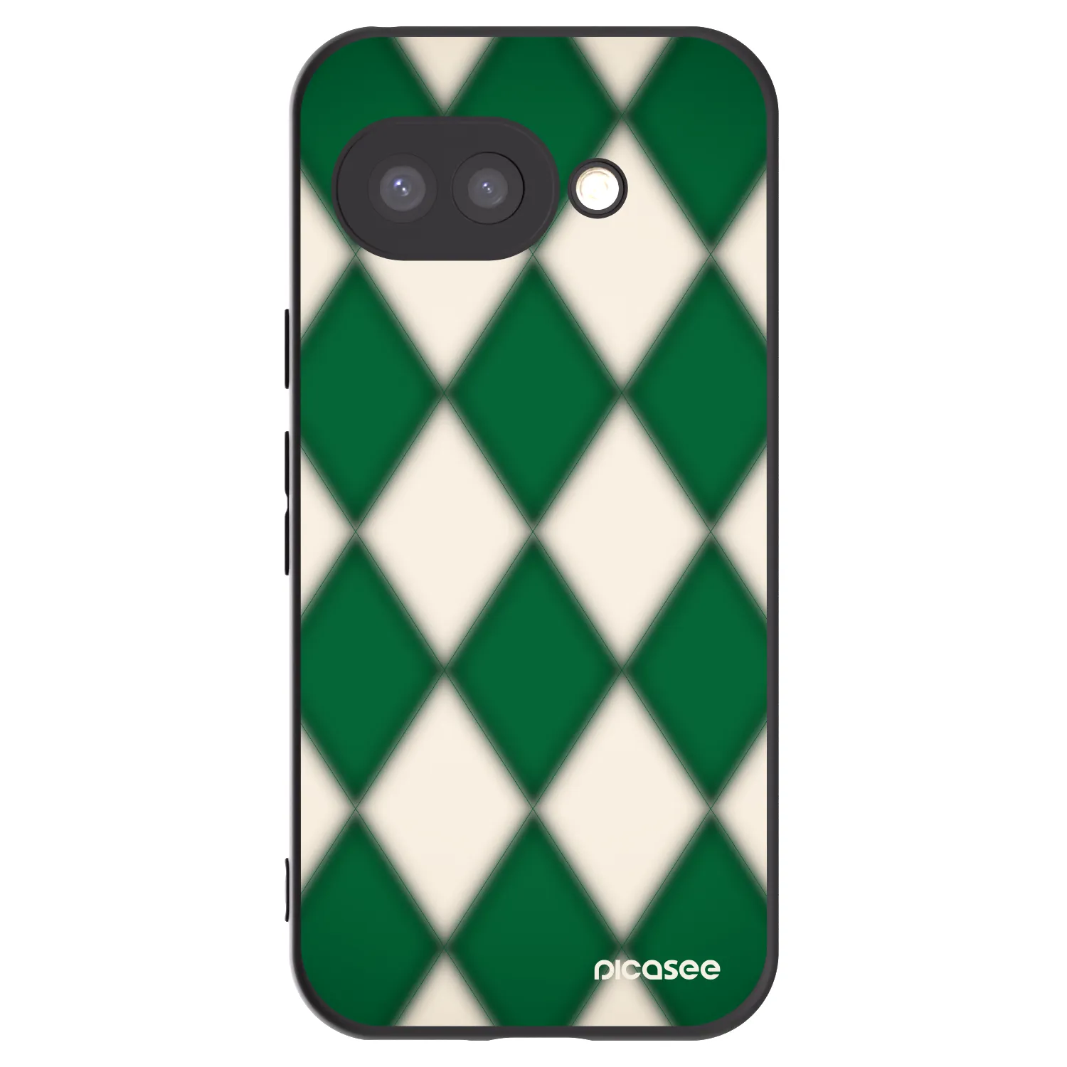 Picasee silikonový černý obal pro Google Pixel 9a - Emerald Diamond
