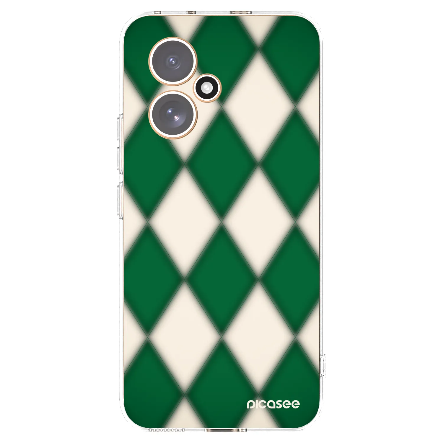 Picasee silikonový průhledný obal pro Honor 400 5G - Emerald Diamond