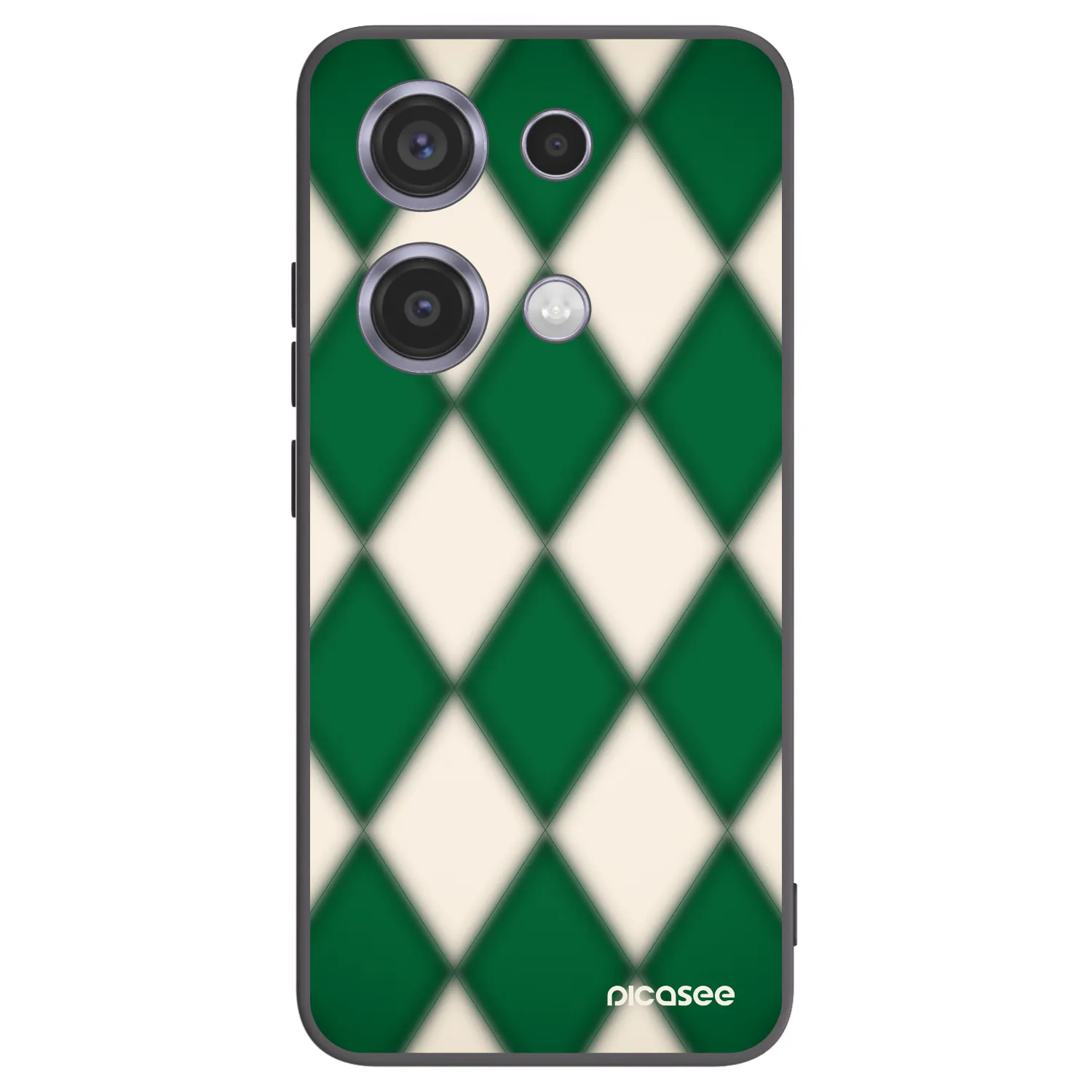Picasee silikonový černý obal pro Xiaomi Redmi Note 14S - Emerald Diamond