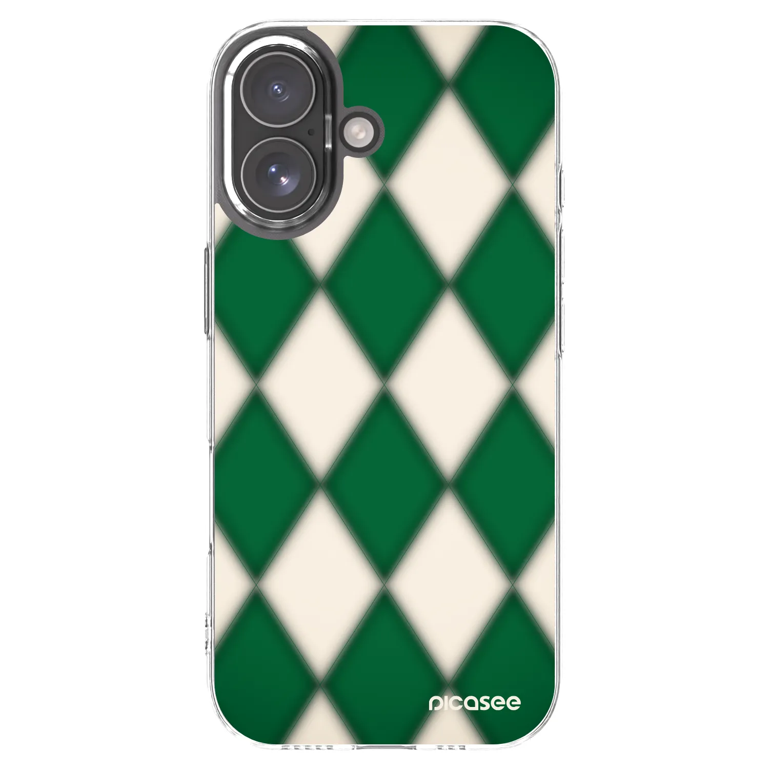 Picasee silikonový průhledný obal pro Apple iPhone 17 - Emerald Diamond