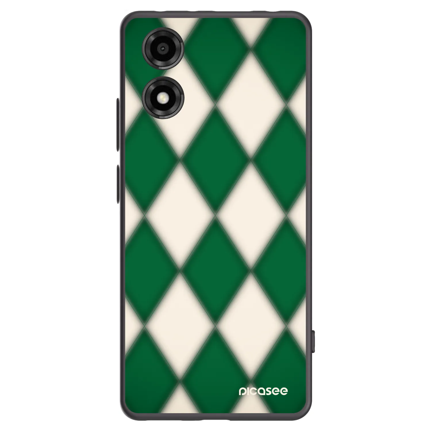 Picasee silikonový černý obal pro Motorola Moto E14 - Emerald Diamond
