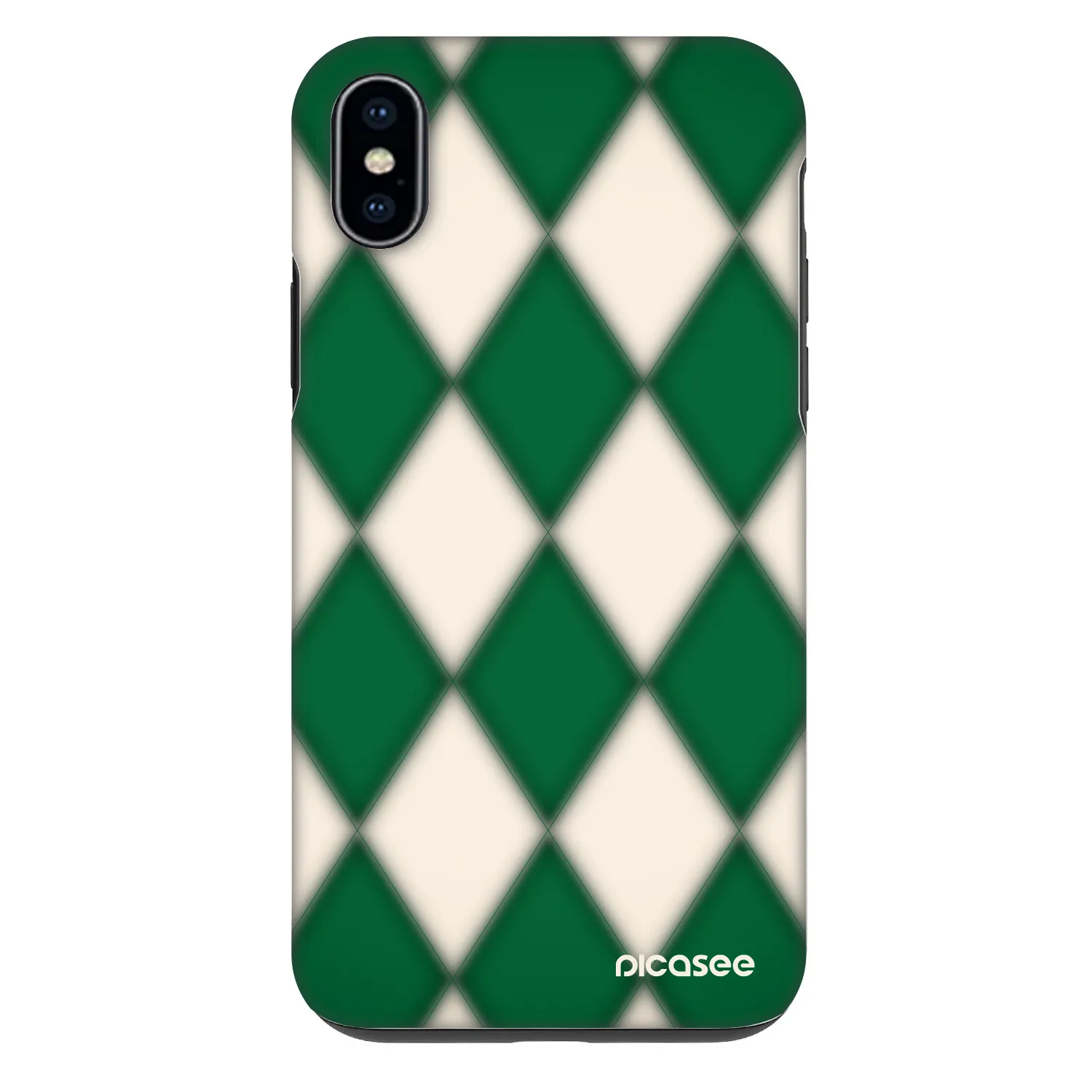 Picasee Fashion Case pro Apple iPhone XS Max - Emerald Diamond