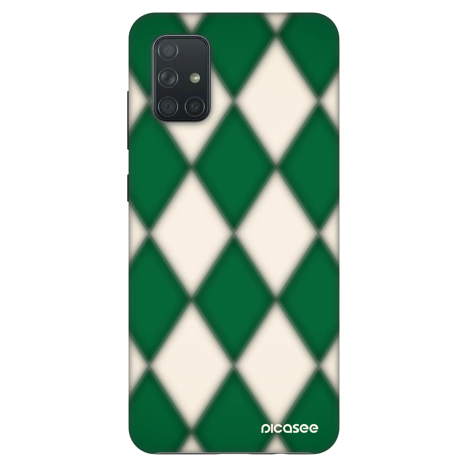 Picasee Fashion Case pro Samsung Galaxy A71 A715F - Emerald Diamond