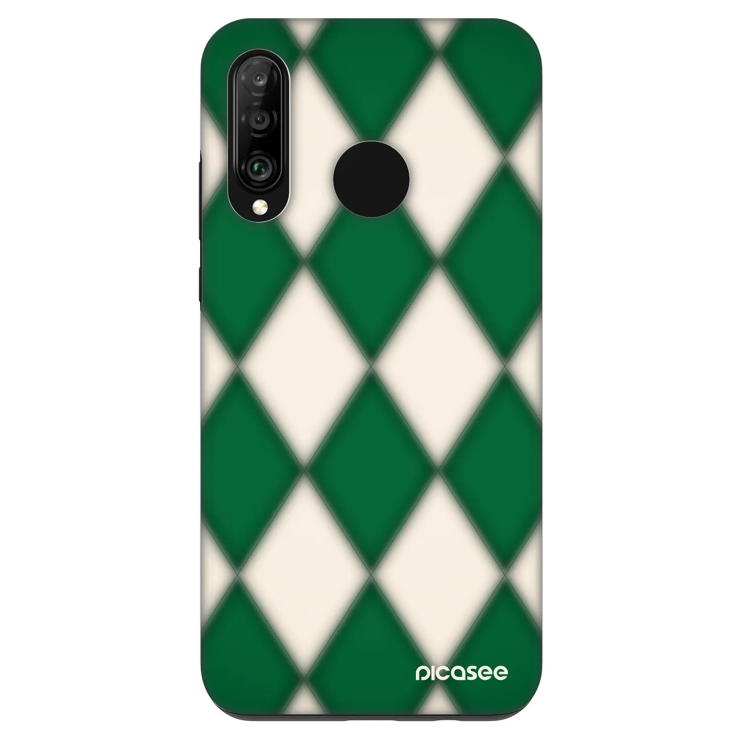 Picasee Fashion Case pro Huawei P30 Lite - Emerald Diamond