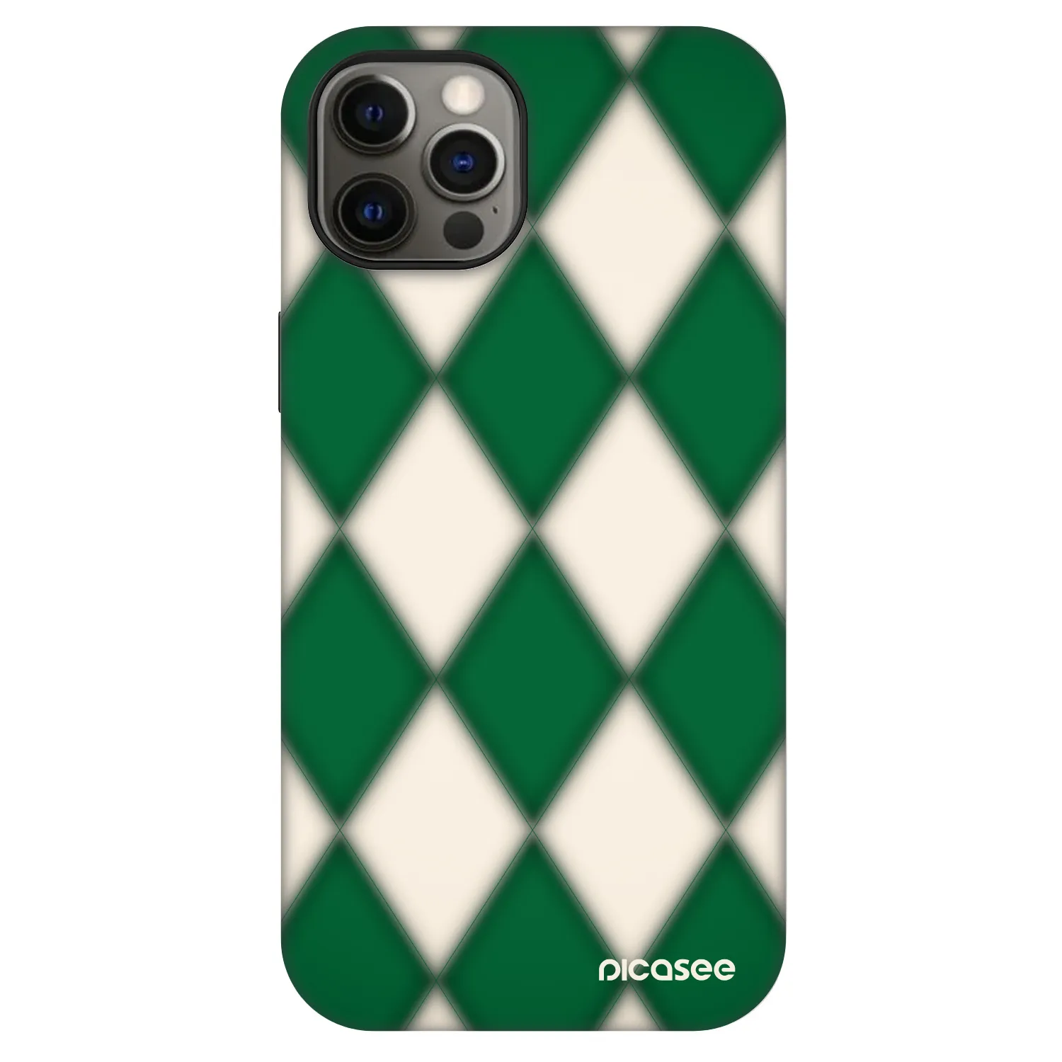 Picasee Fashion Case MagSafe Apple iPhone 12 - Emerald Diamond
