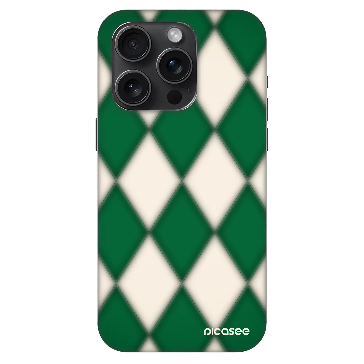 Picasee Fashion Case MagSafe Apple iPhone 15 Pro - Emerald Diamond