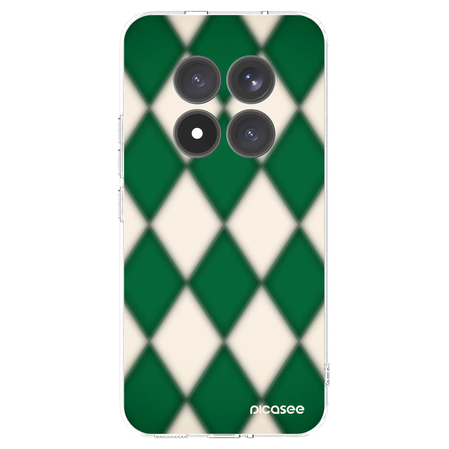 Picasee silikonový průhledný obal pro Xiaomi Redmi Note 15 Pro+ - Emerald Diamond