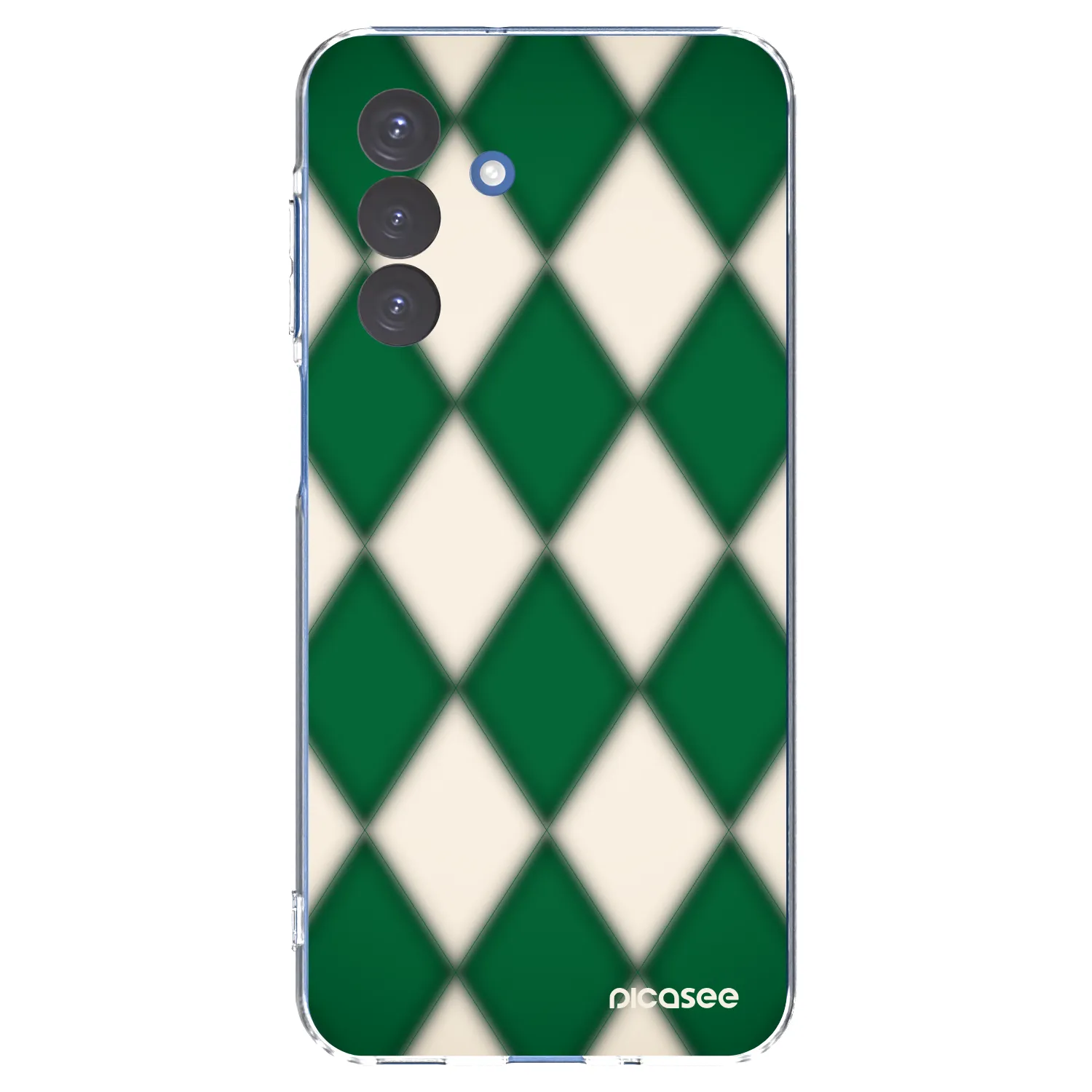 Picasee silikonový průhledný obal pro Samsung Galaxy A17 5G - Emerald Diamond