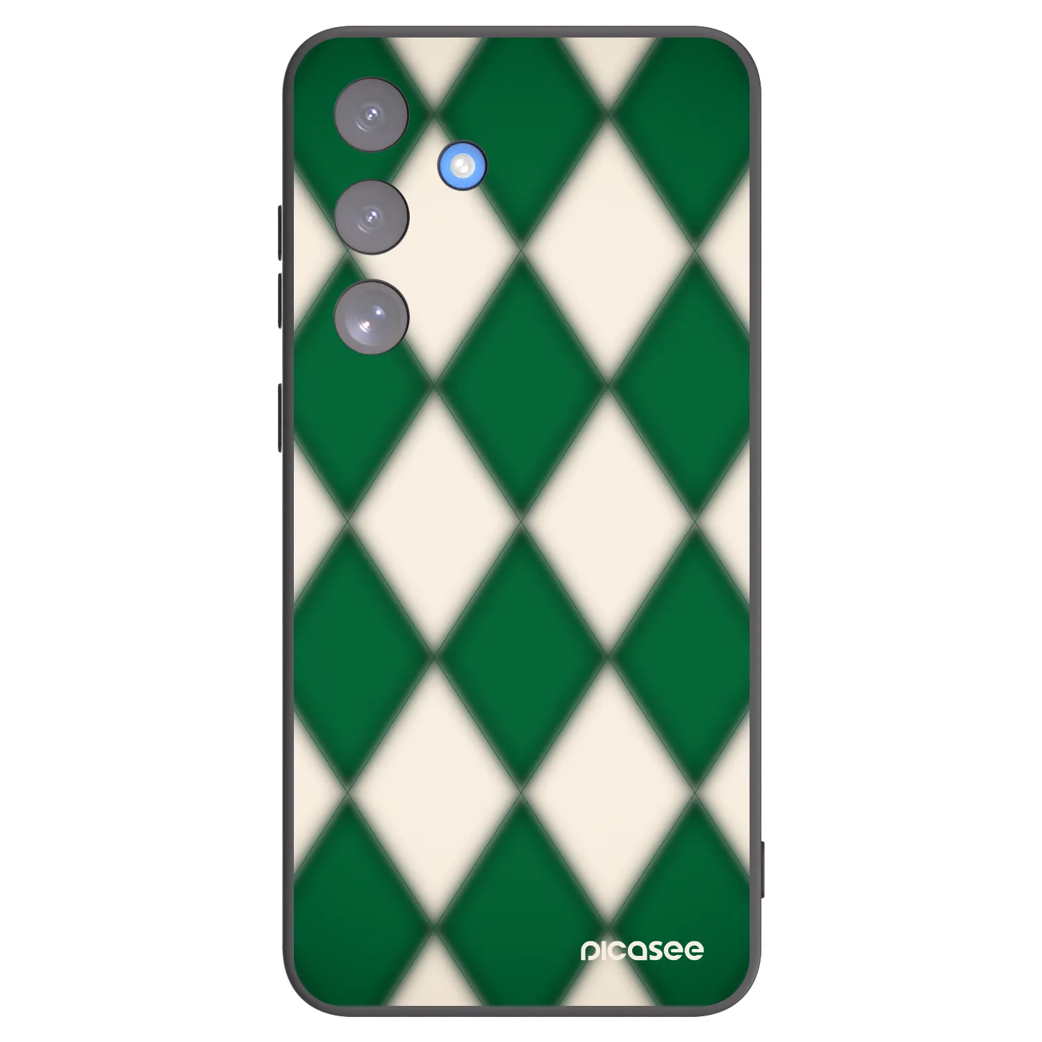 Picasee silikonový černý obal pro Samsung Galaxy S25 FE 5G - Emerald Diamond