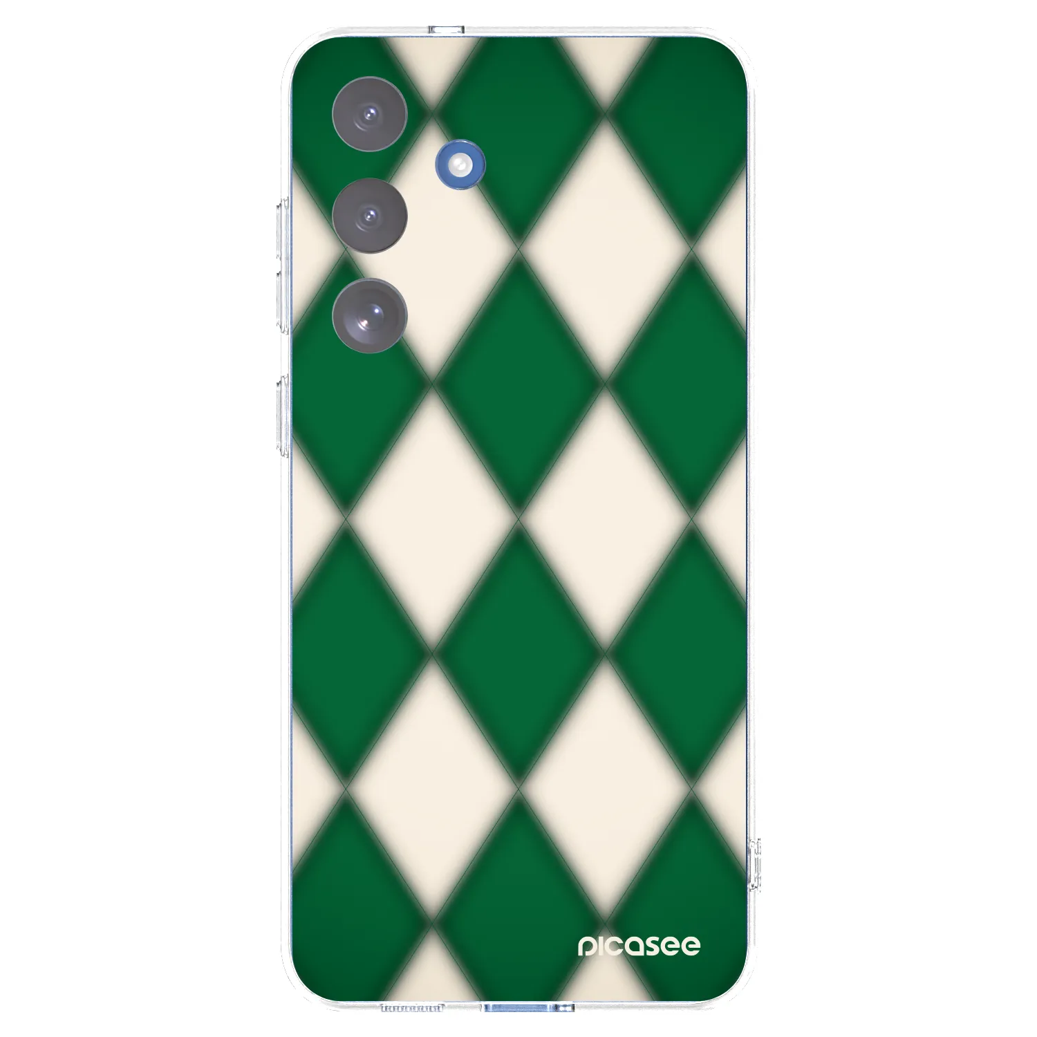 Picasee silikonový průhledný obal pro Samsung Galaxy S25 FE 5G - Emerald Diamond