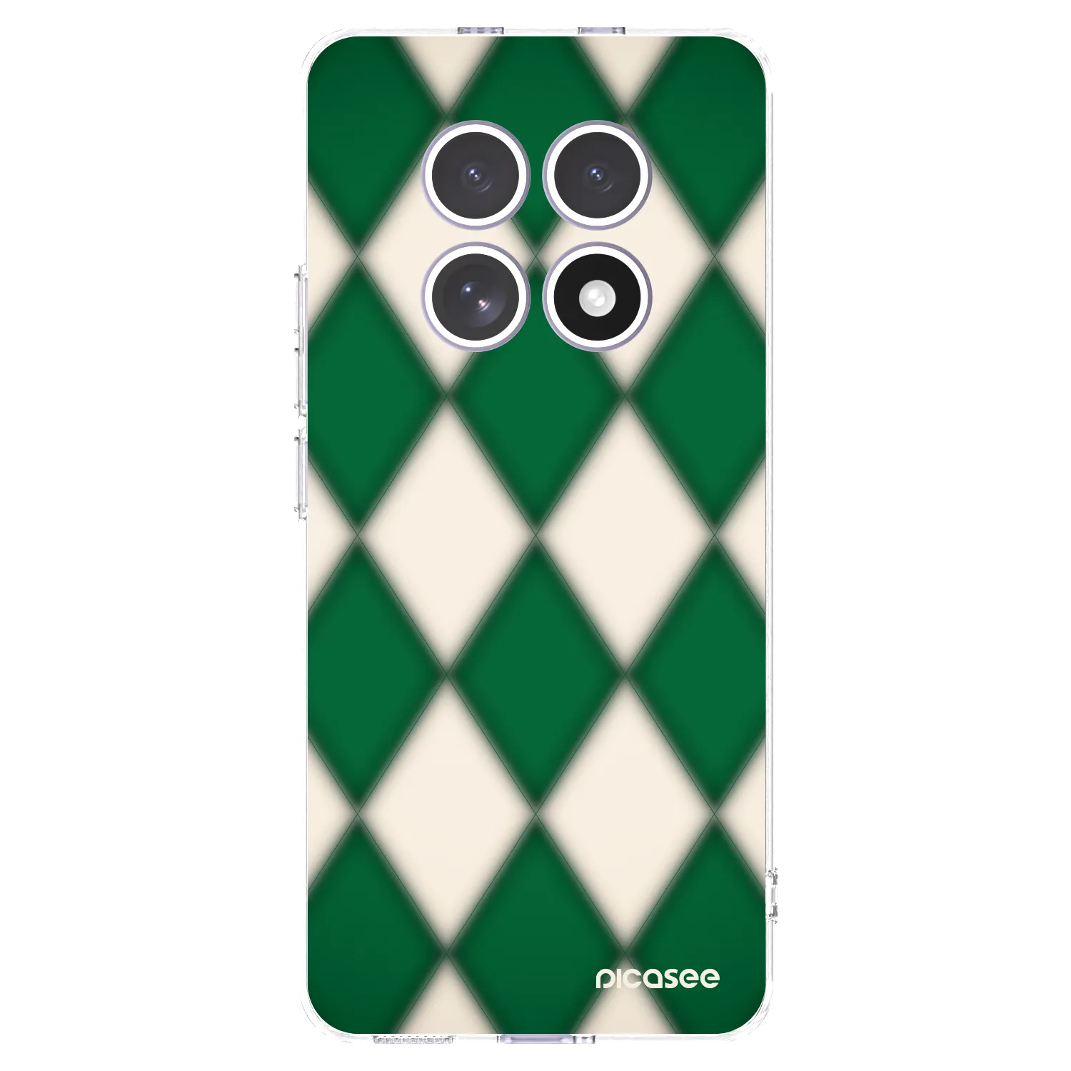 Picasee silikonový průhledný obal pro Xiaomi Redmi Note 15 - Emerald Diamond