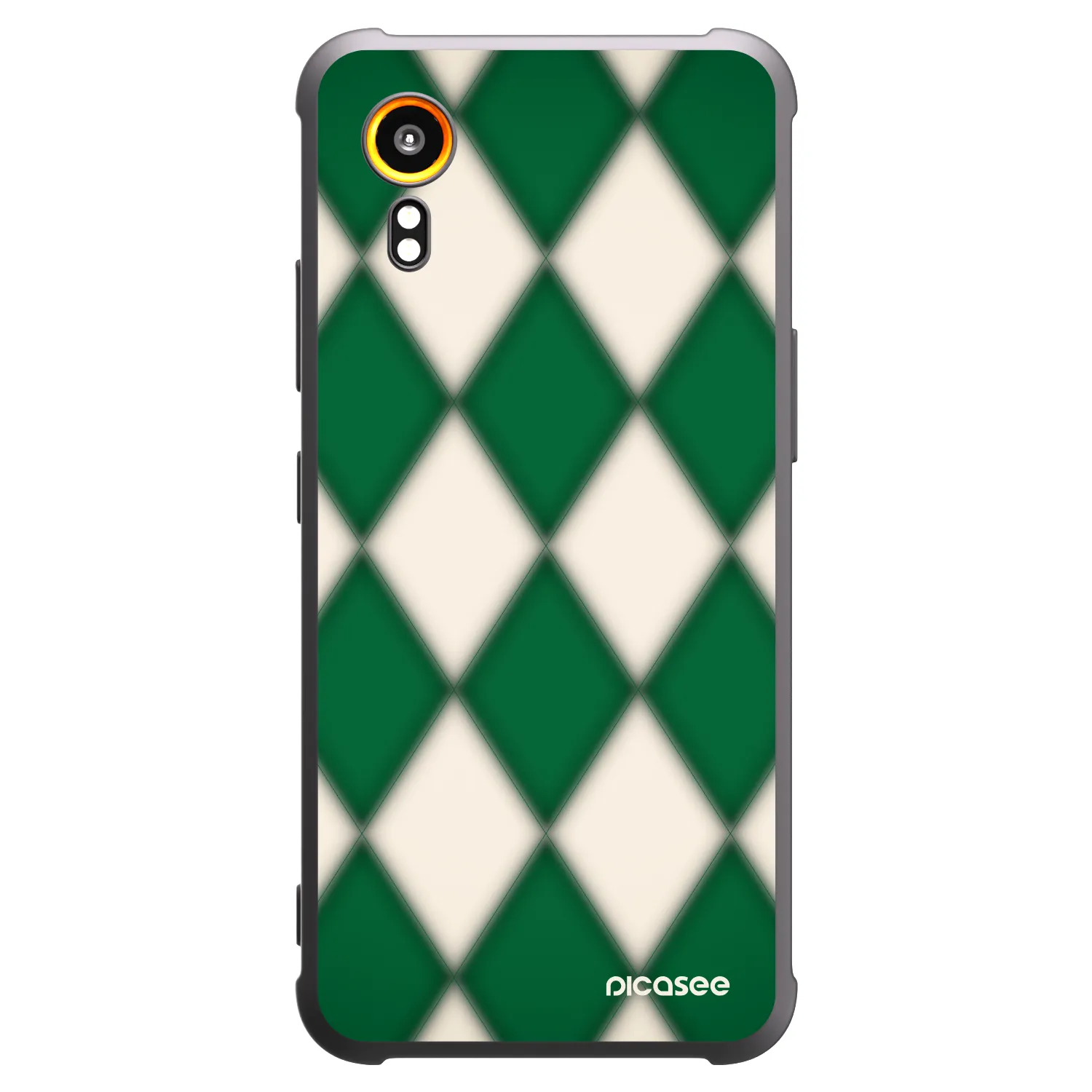 Picasee silikonový černý obal pro Samsung Galaxy Xcover 7 - Emerald Diamond