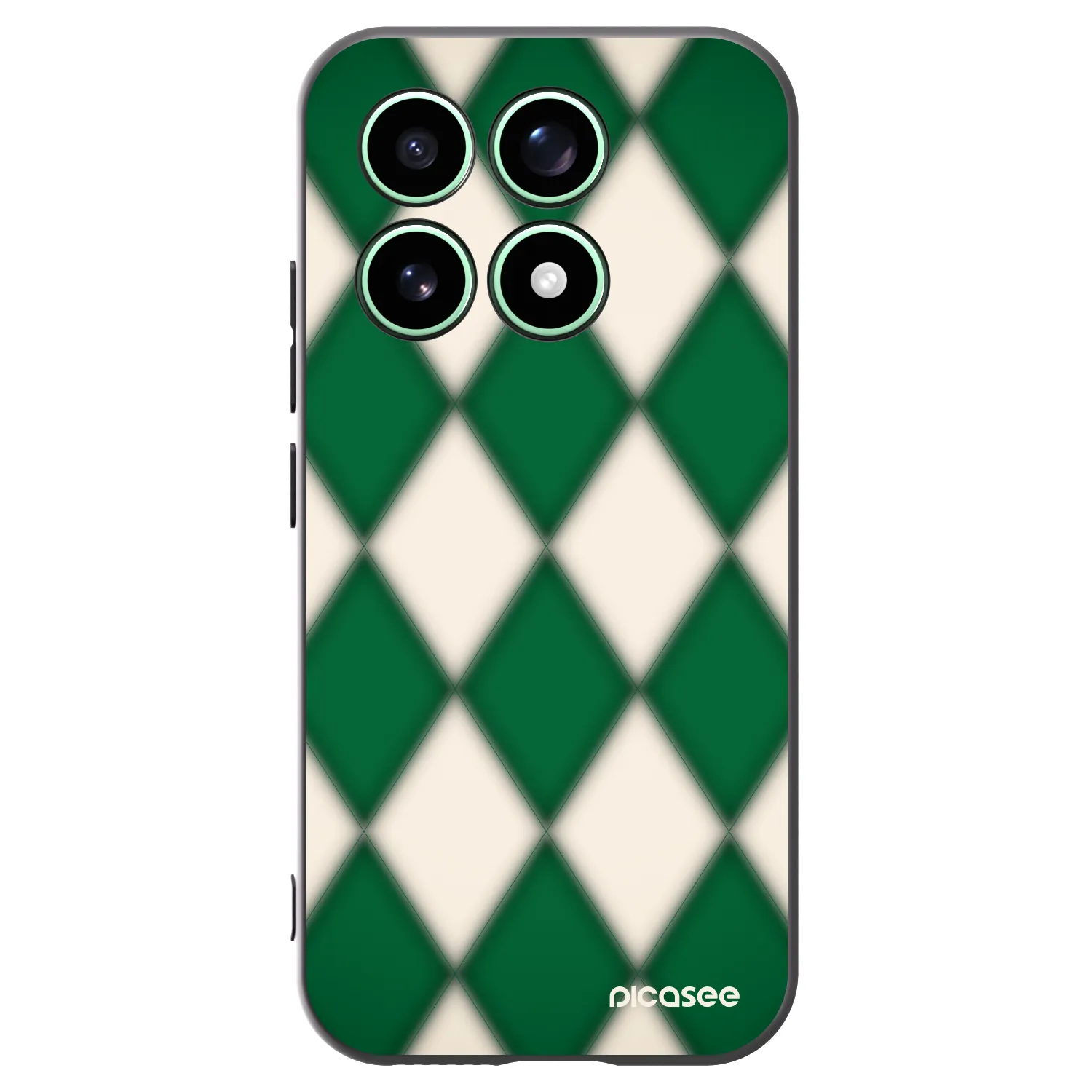 Picasee silikonový černý obal pro Xiaomi 17 - Emerald Diamond