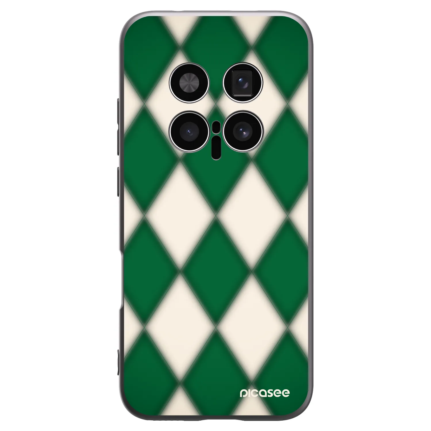 Picasee silikonový černý obal pro Honor Magic8 Pro 5G - Emerald Diamond