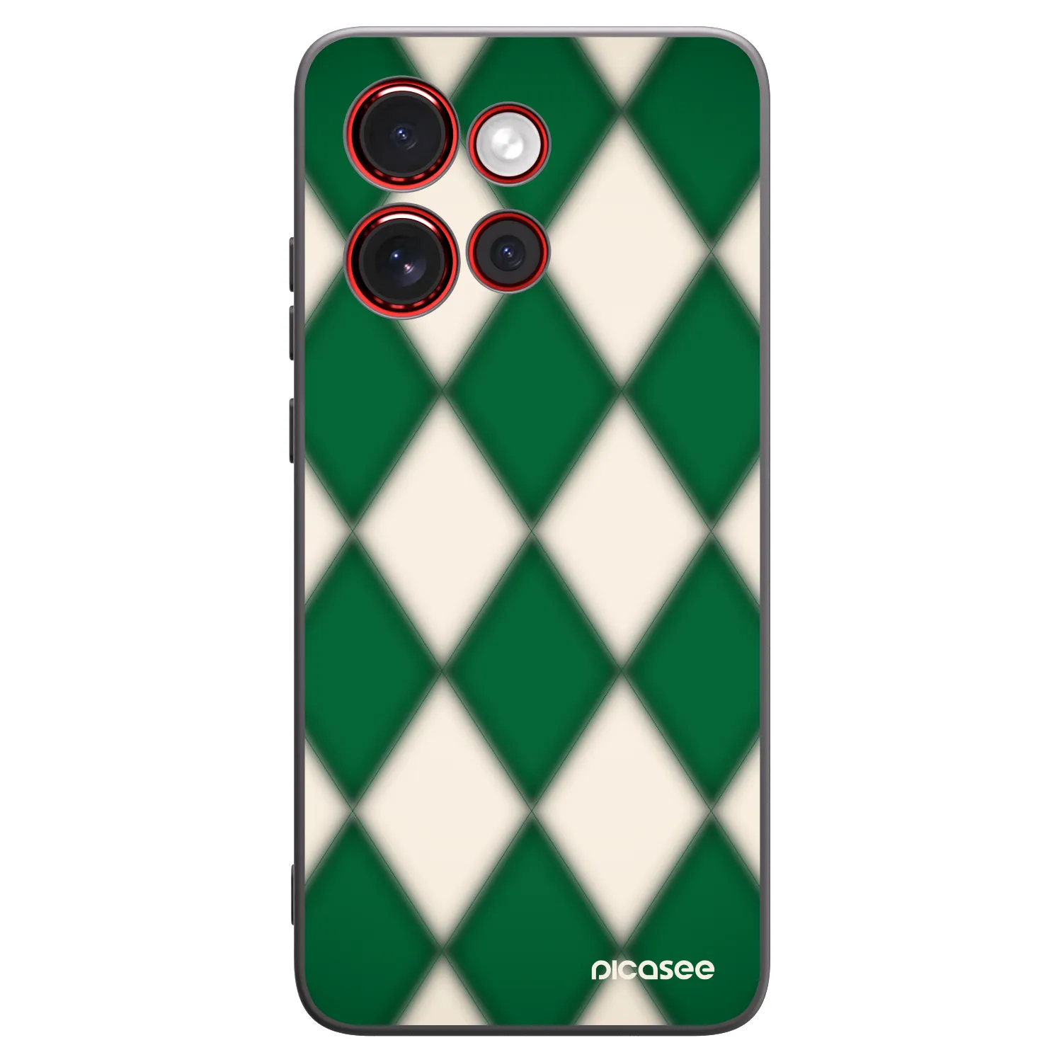 Picasee silikonový černý obal pro Motorola Edge 60 Neo 5G - Emerald Diamond