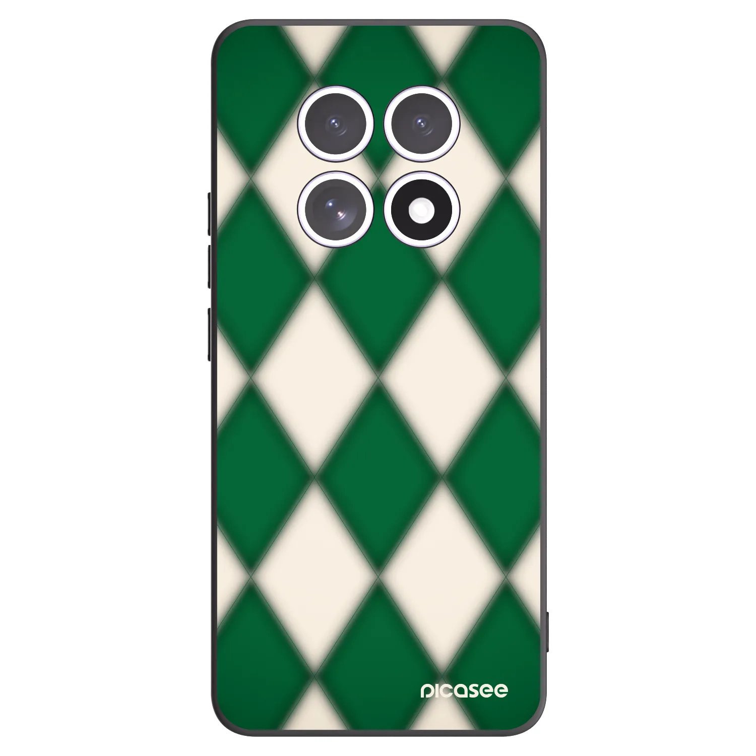 Picasee silikonový černý obal pro Xiaomi Redmi Note 15 5G - Emerald Diamond