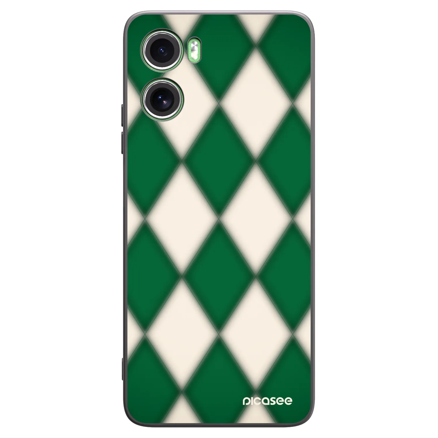Picasee silikonový černý obal pro Motorola Moto G06 - Emerald Diamond