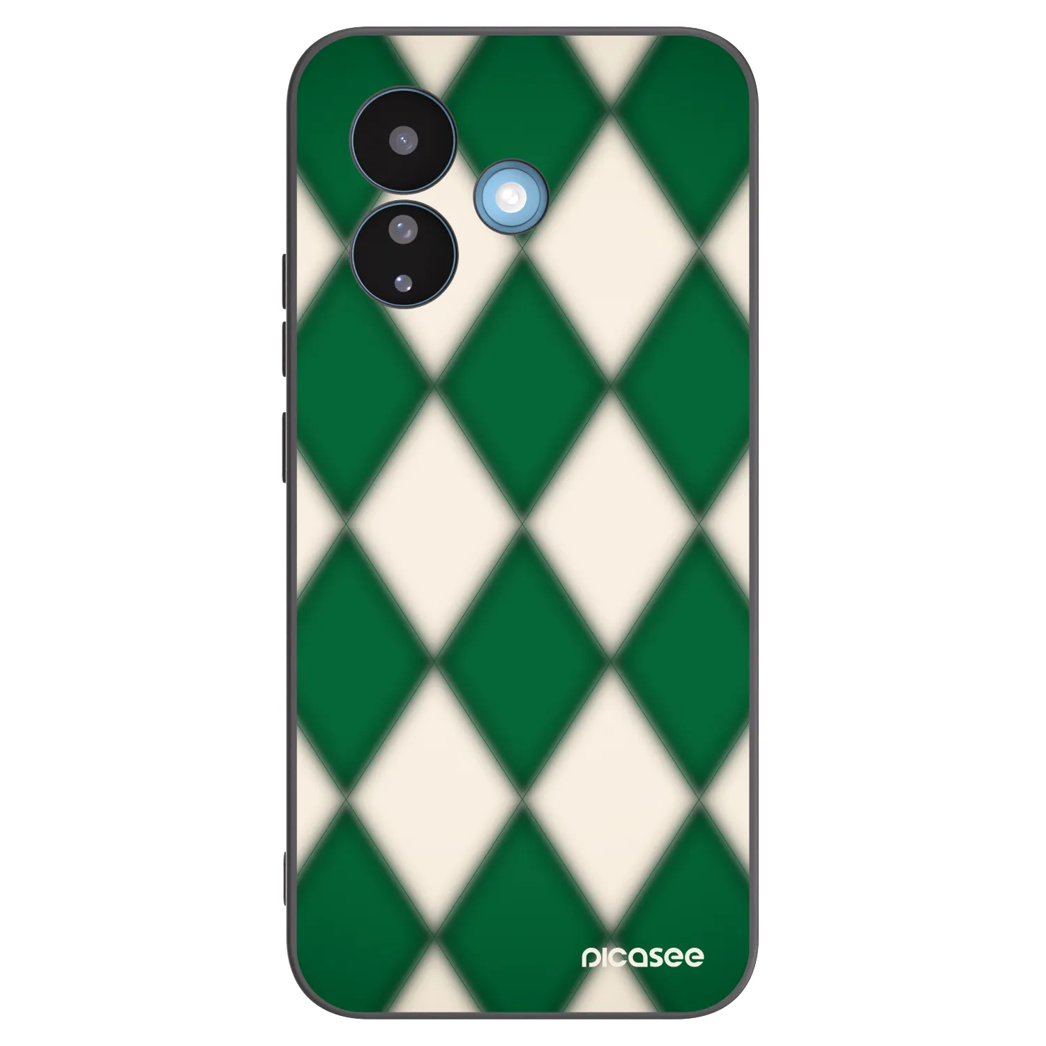 Picasee silikonový černý obal pro Xiaomi Redmi Note 17 Pro 5G - Emerald Diamond