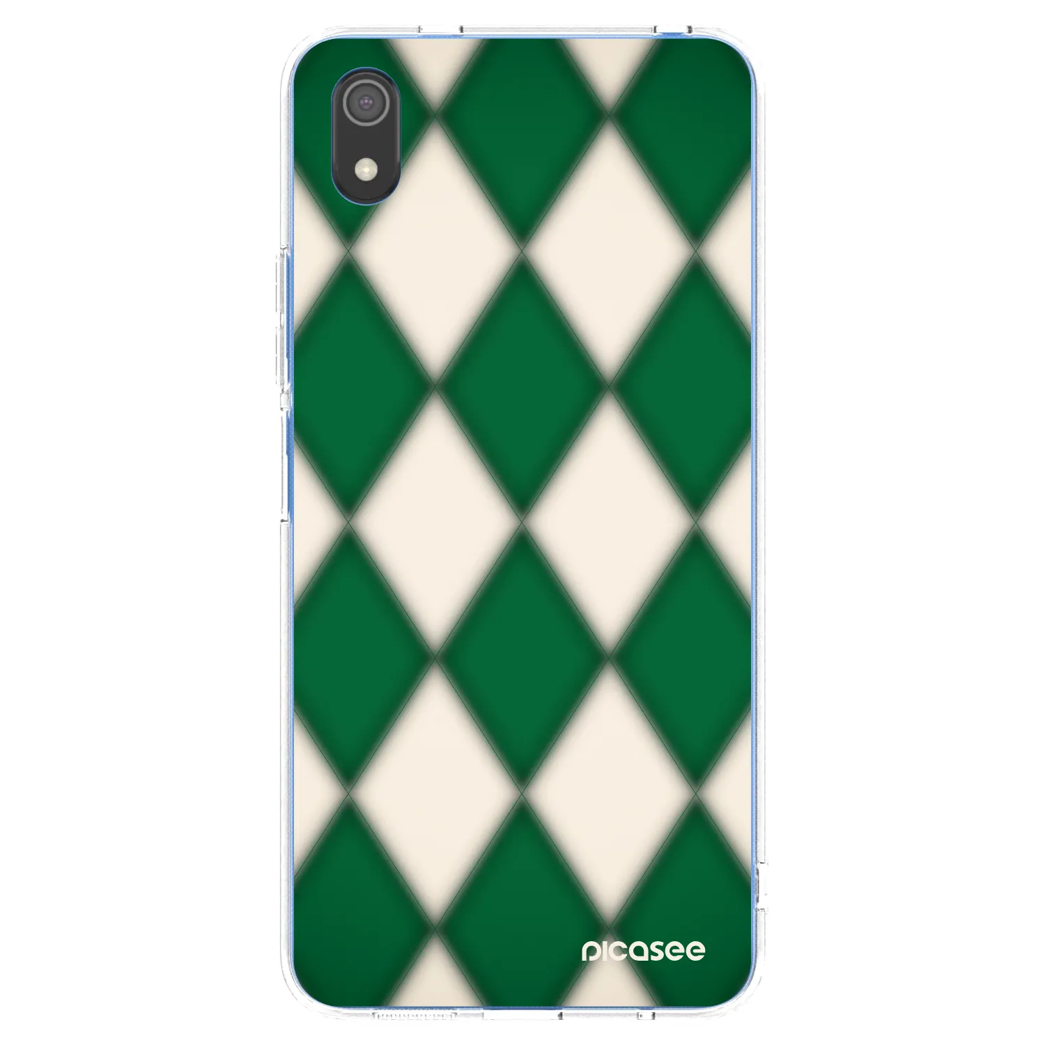 Picasee silikonový průhledný obal pro Xiaomi Redmi 7A - Emerald Diamond