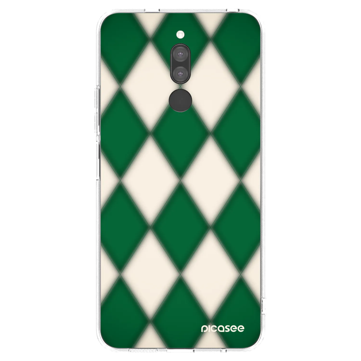 Picasee silikonový průhledný obal pro Xiaomi Redmi 8 - Emerald Diamond