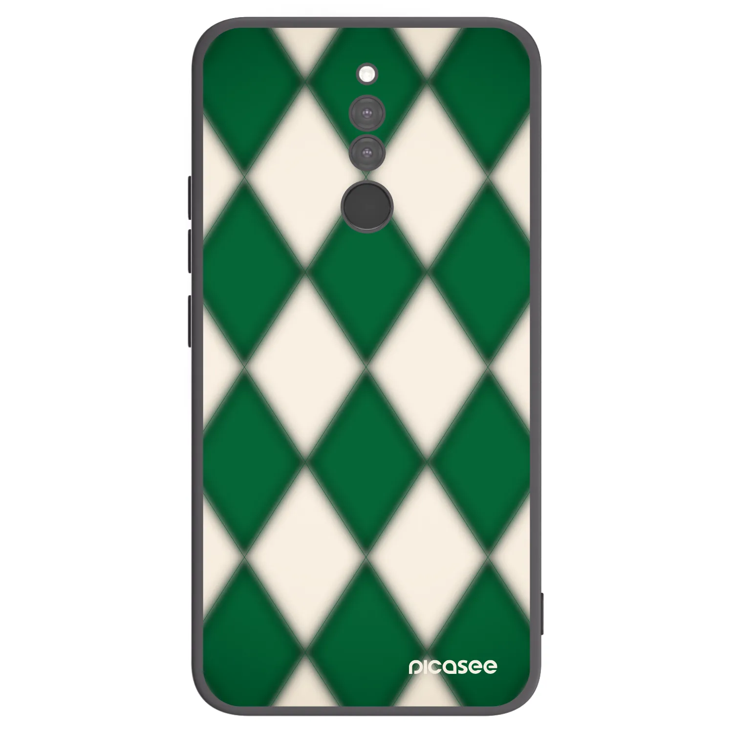 Picasee silikonový černý obal pro Xiaomi Redmi 8 - Emerald Diamond