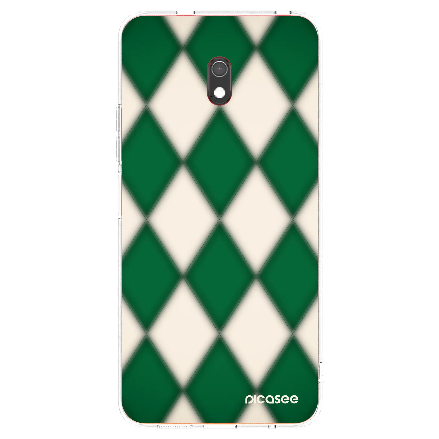 Picasee silikonový průhledný obal pro Xiaomi Redmi 8A - Emerald Diamond