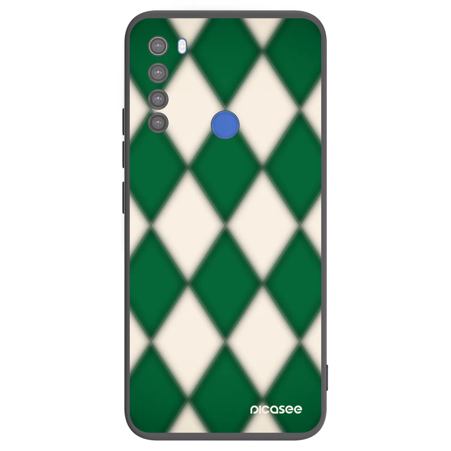Picasee silikonový černý obal pro Xiaomi Redmi Note 8T - Emerald Diamond