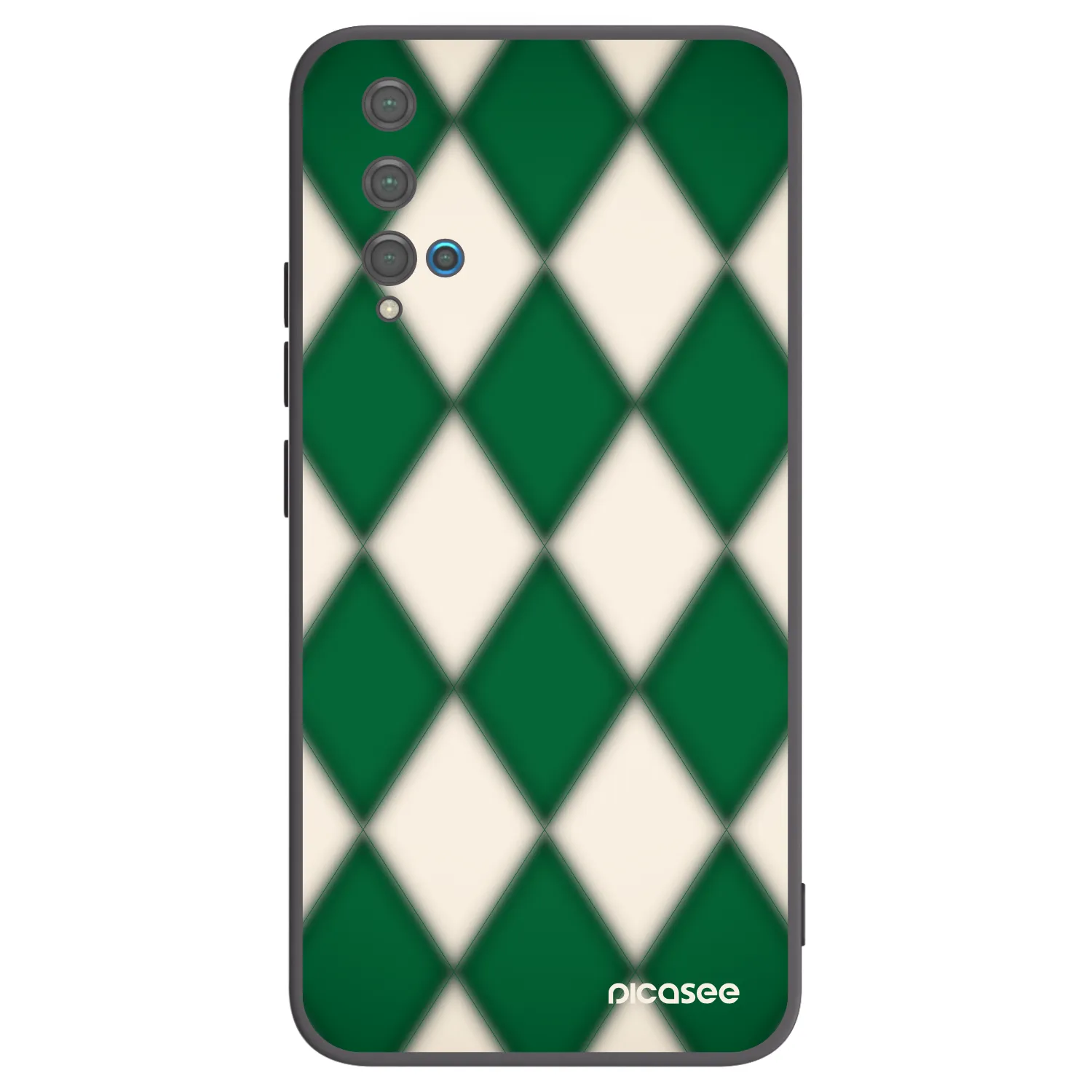Picasee silikonový černý obal pro Huawei Nova 5T - Emerald Diamond