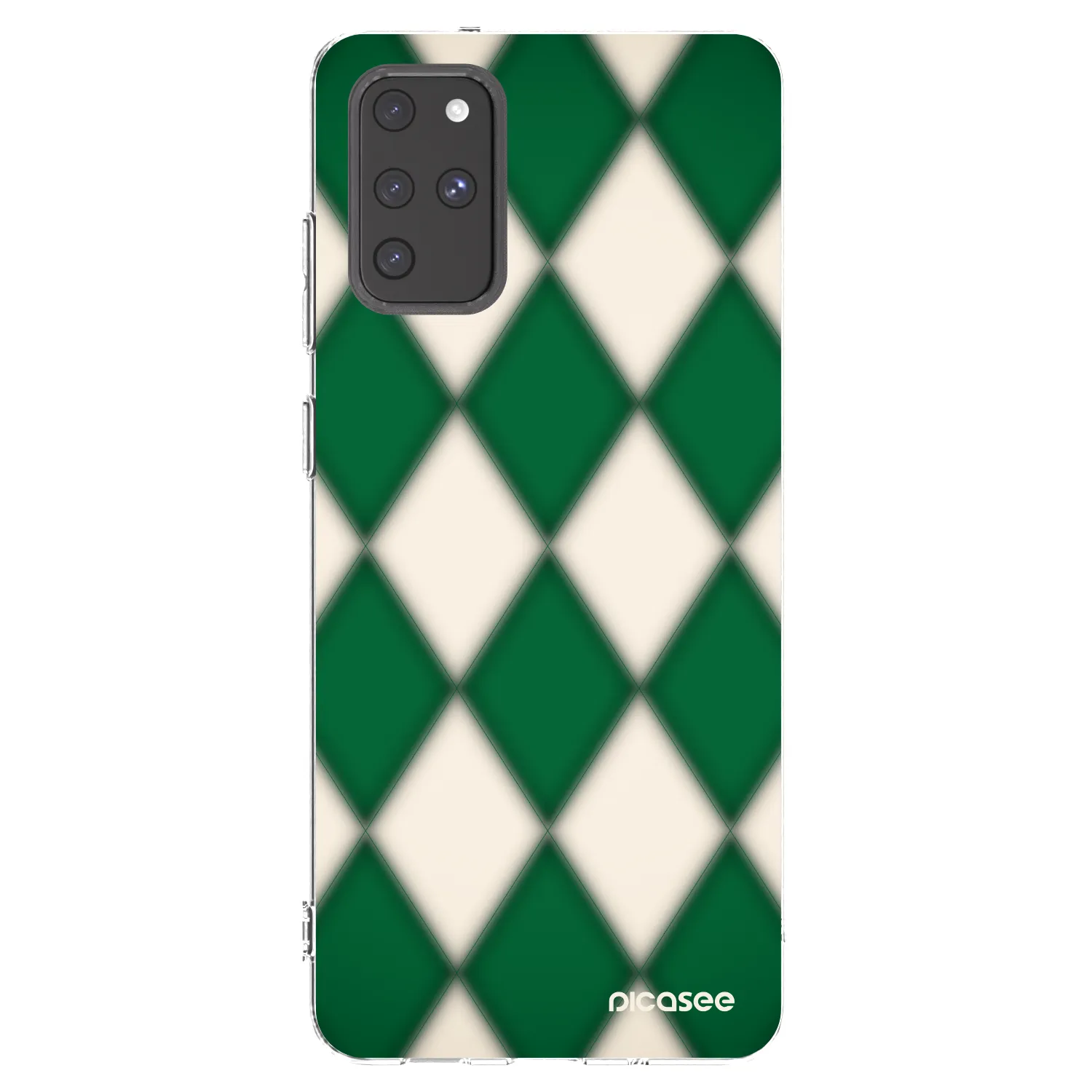 Picasee silikonový průhledný obal pro Samsung Galaxy S20+ G985F - Emerald Diamond