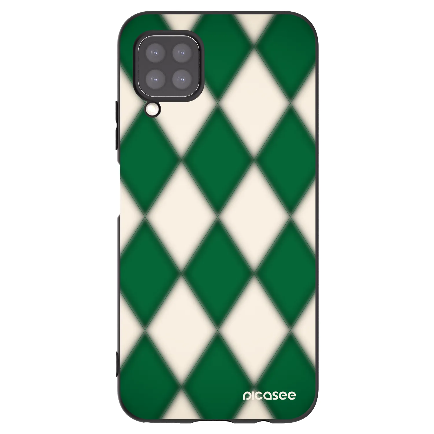 Picasee silikonový černý obal pro Huawei P40 Lite - Emerald Diamond