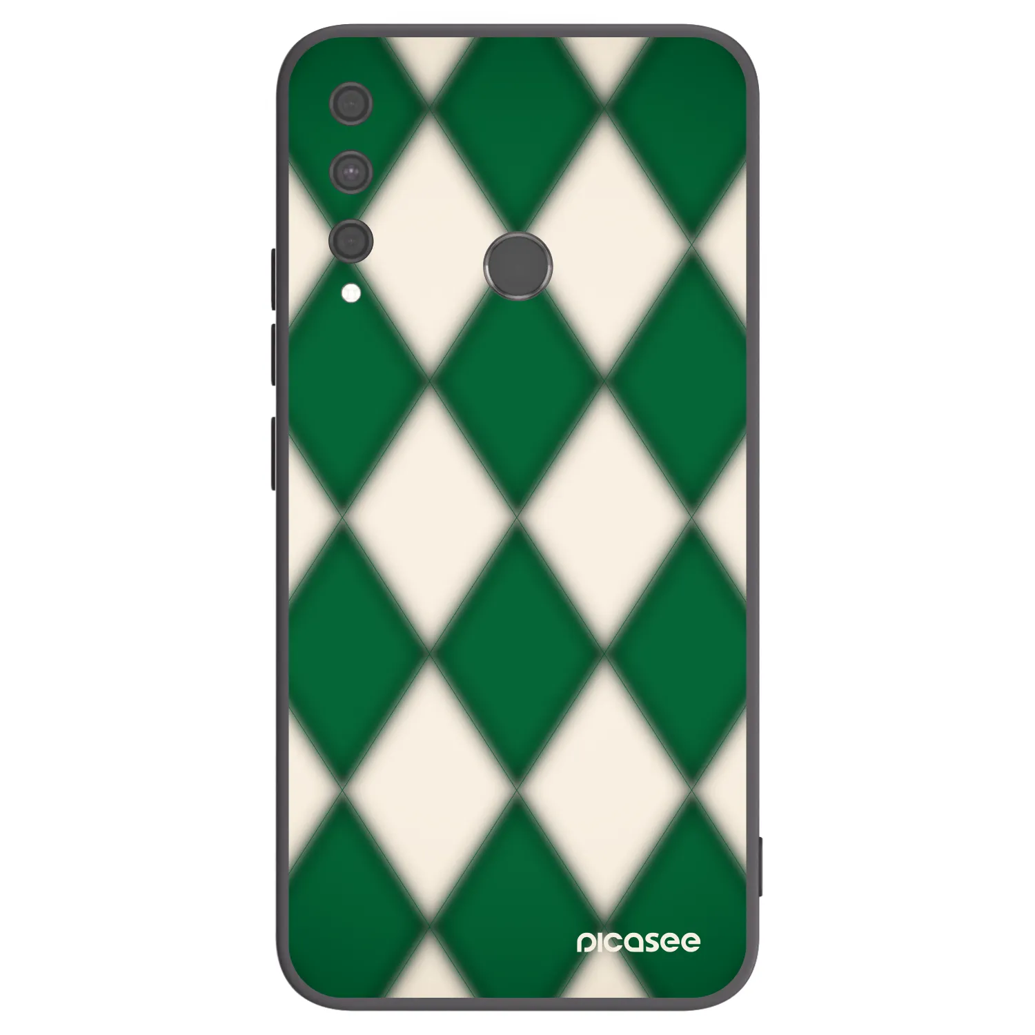 Picasee silikonový černý obal pro Huawei P40 Lite E - Emerald Diamond