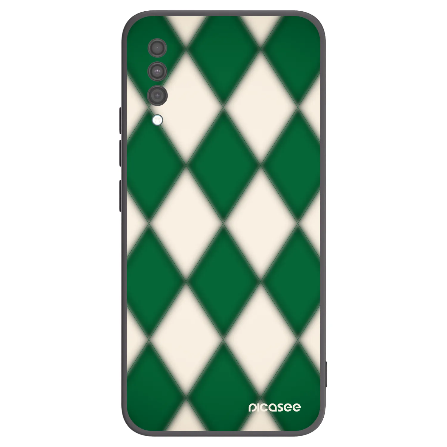 Picasee silikonový černý obal pro Samsung Galaxy A30s A307F - Emerald Diamond