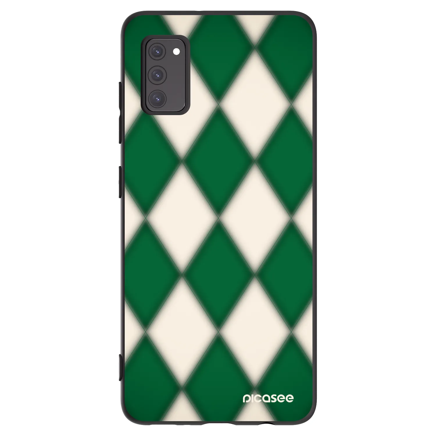 Picasee silikonový černý obal pro Samsung Galaxy A41 A415F - Emerald Diamond