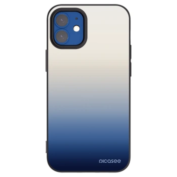 Picasee silikonový černý obal pro Apple iPhone 12 mini - Gravity Fade