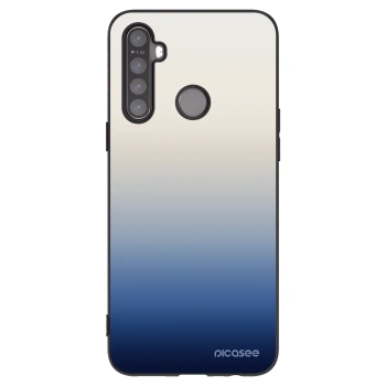 Picasee silikonový černý obal pro Realme 5 - Gravity Fade