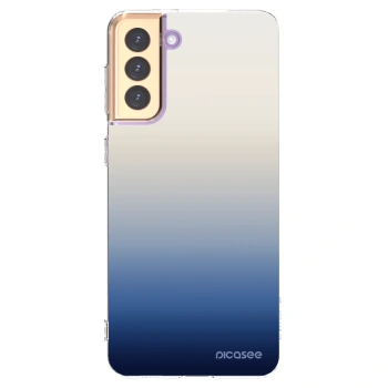 Picasee silikonový průhledný obal pro Samsung Galaxy S21+ 5G G996F - Gravity Fade