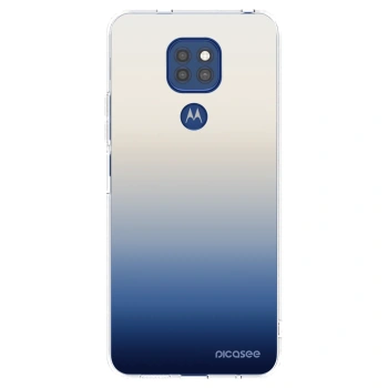 Picasee silikonový průhledný obal pro Motorola Moto G9 Play - Gravity Fade