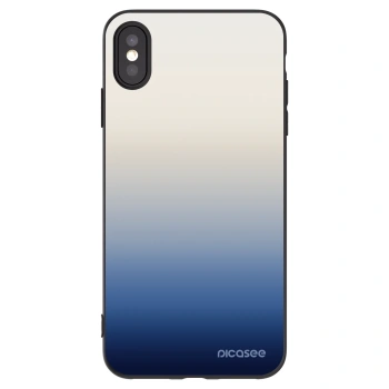 Picasee silikonový černý obal pro Apple iPhone XS Max - Gravity Fade