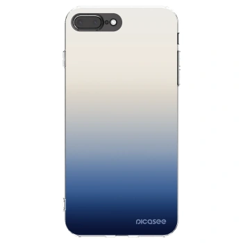 Picasee silikonový průhledný obal pro Apple iPhone 7 Plus - Gravity Fade