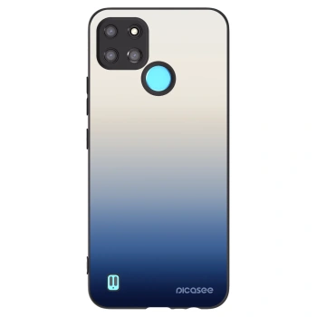 Picasee silikonový černý obal pro Realme C21Y - Gravity Fade