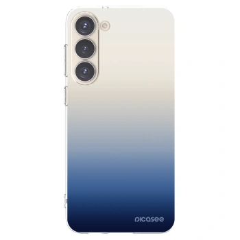 Picasee silikonový průhledný obal pro Samsung Galaxy S23+ 5G - Gravity Fade