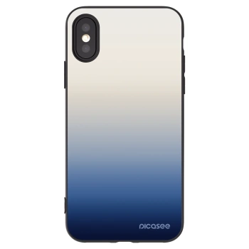 Picasee silikonový černý obal pro Apple iPhone X/XS - Gravity Fade