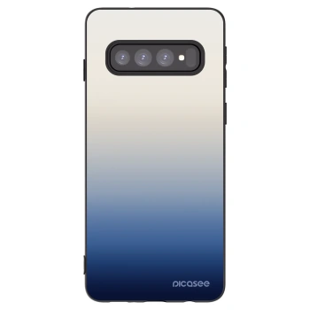Picasee silikonový černý obal pro Samsung Galaxy S10 G973 - Gravity Fade