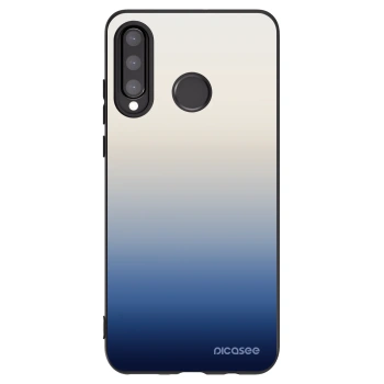 Picasee silikonový černý obal pro Huawei P30 Lite - Gravity Fade