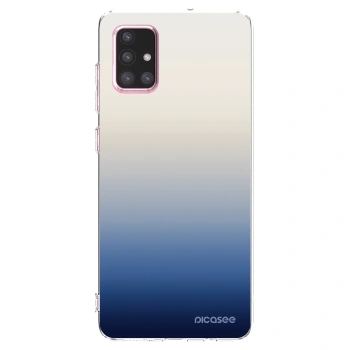 Picasee silikonový průhledný obal pro Samsung Galaxy A71 A715F - Gravity Fade